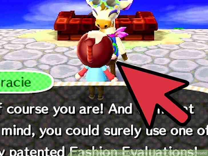 Image intitulée Réponse Gracie Questions sur les Animaux Crossing_ Monde Sauvage de l